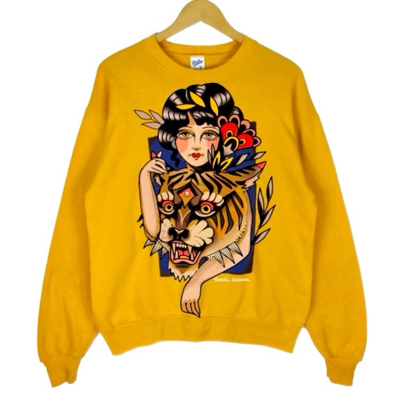 NWT Tiger Lady Sweatshirt - Picture 1 of 6